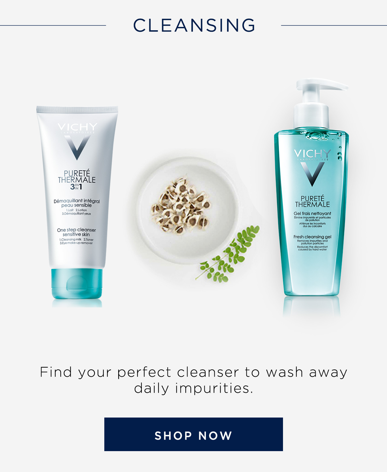 vichy face wash shoppers