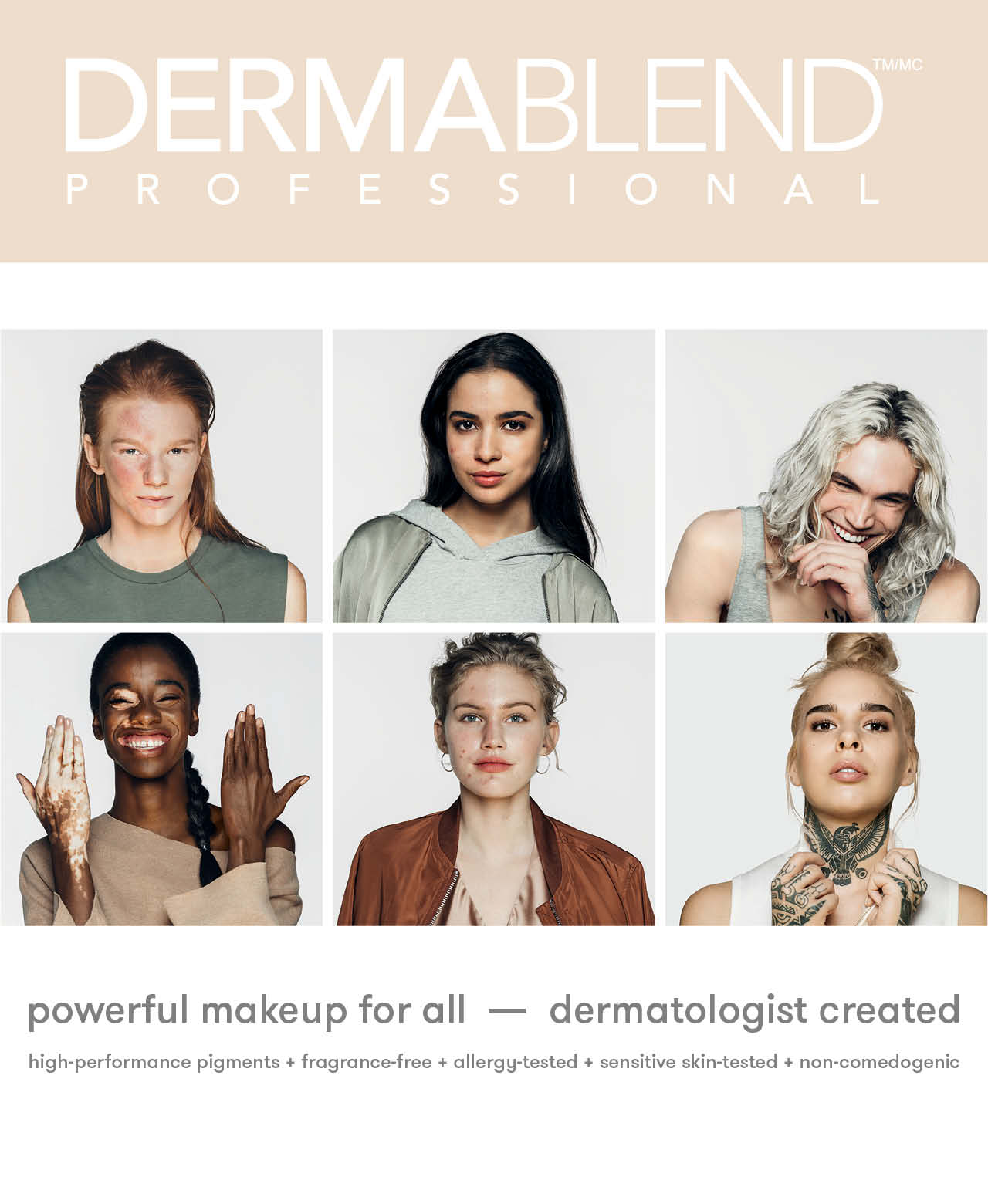 Powerful makeup for all - dermatologist created